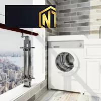 TỦ MÁY GIẶT KẾ HỢP TỦ TIỆN LỢI GỌN GÀNG ĐA NĂNG MẪU 14
